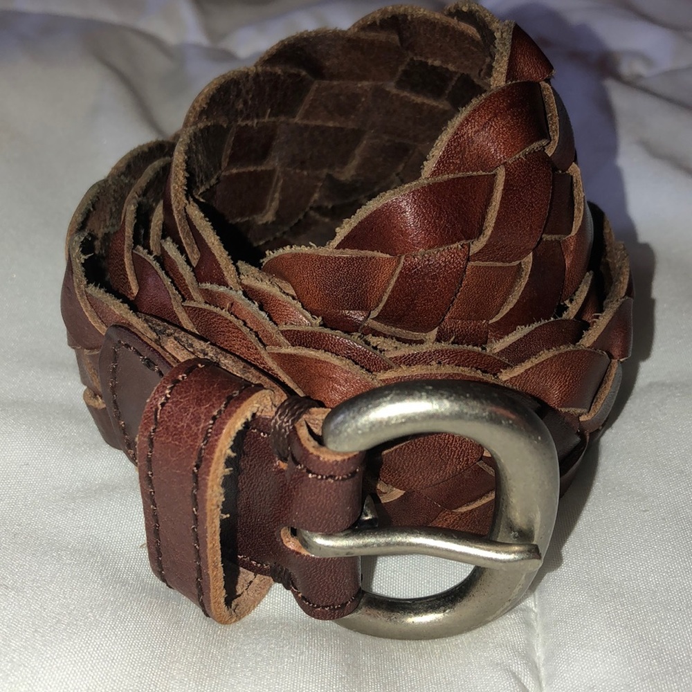 Genuine leather belt